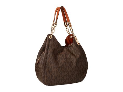 best price michael kors fulton shopping totes|Michael Kors large shoulder tote.